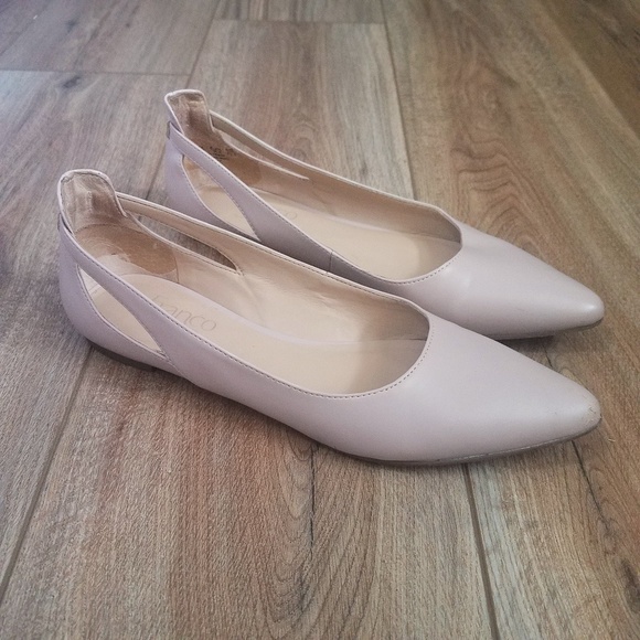 Franco Sarto Shoes - Franco Sarto | Nude pointy flats